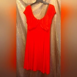 2X Women's Plus orange dress by Mai Tai from Fashion To Figure. New with tag.